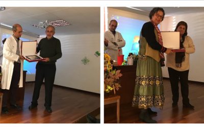 El Área de Gestión Sanitaria Norte de Huelva homenajea al personal jubilado y a los profesionales que más han destacado en 2017