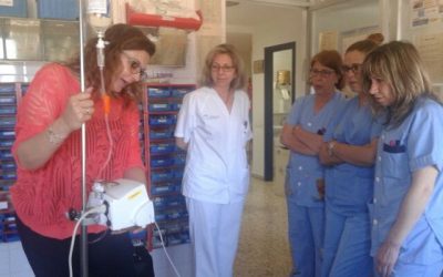 El Hospital de Riotinto renueva las bombas de infusión para mejorar la calidad asistencial de sus pacientes