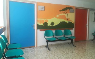 El Hospital de Riotinto refuerza la comodidad de los menores  que requieren ingreso con la renovación de la planta de Pediatría