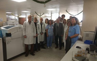 El Hospital de Riotinto completa la reforma integral y la dotación de nuevo equipamiento tecnológico en el área de Laboratorio