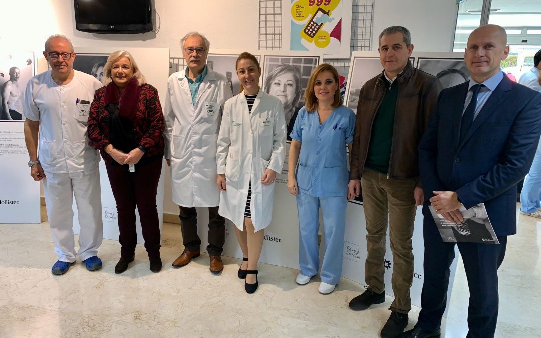 El Hospital de Riotinto acoge la exposición nacional itinerante  ‘Héroes y Heroínas’ sobre ostomía