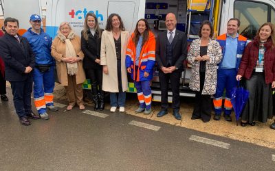 Un nuevo equipo móvil en Calañas refuerza la atención a las urgencias y emergencias