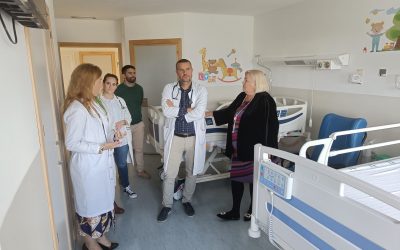 Los usuarios del Hospital de Riotinto se benefician ya de la reforma integral en la planta Materno-Infantil