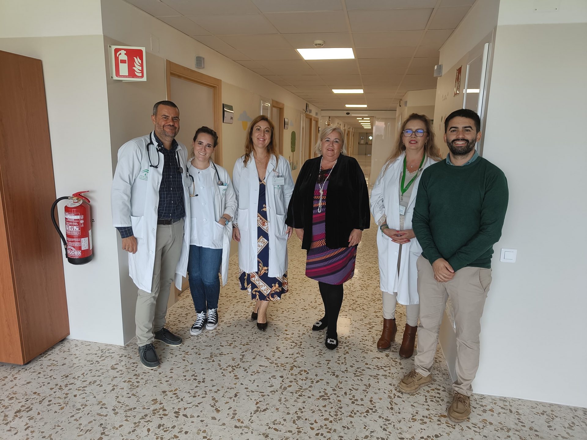 Los usuarios del Hospital de Riotinto se benefician ya de la reforma integral llevada a cabo en la planta Materno-Infantil