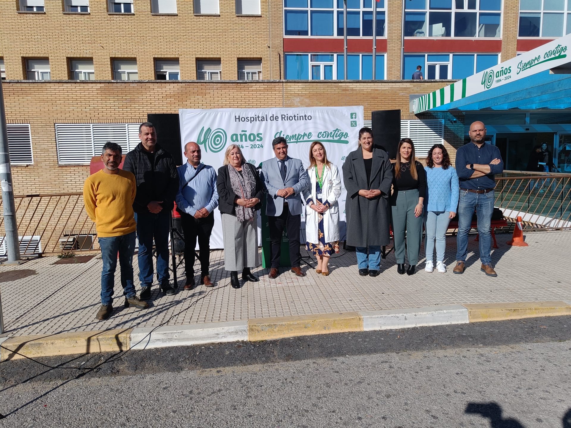 El Hospital de Riotinto inicia los actos de conmemoración de su 40 aniversario