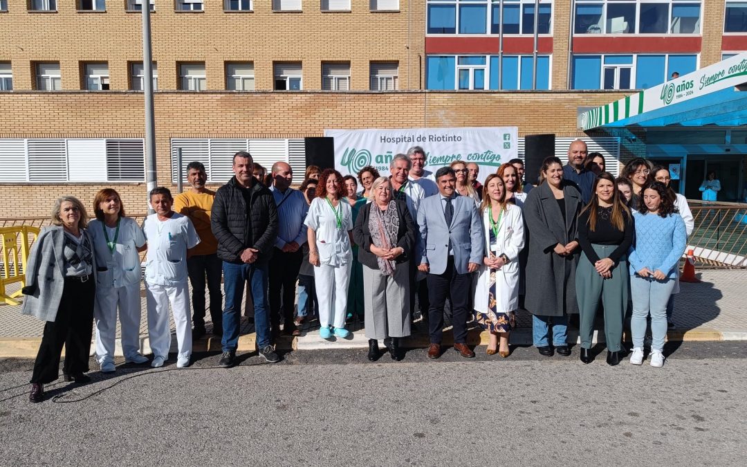 El Hospital de Riotinto inicia los actos de conmemoración de su 40 aniversario
