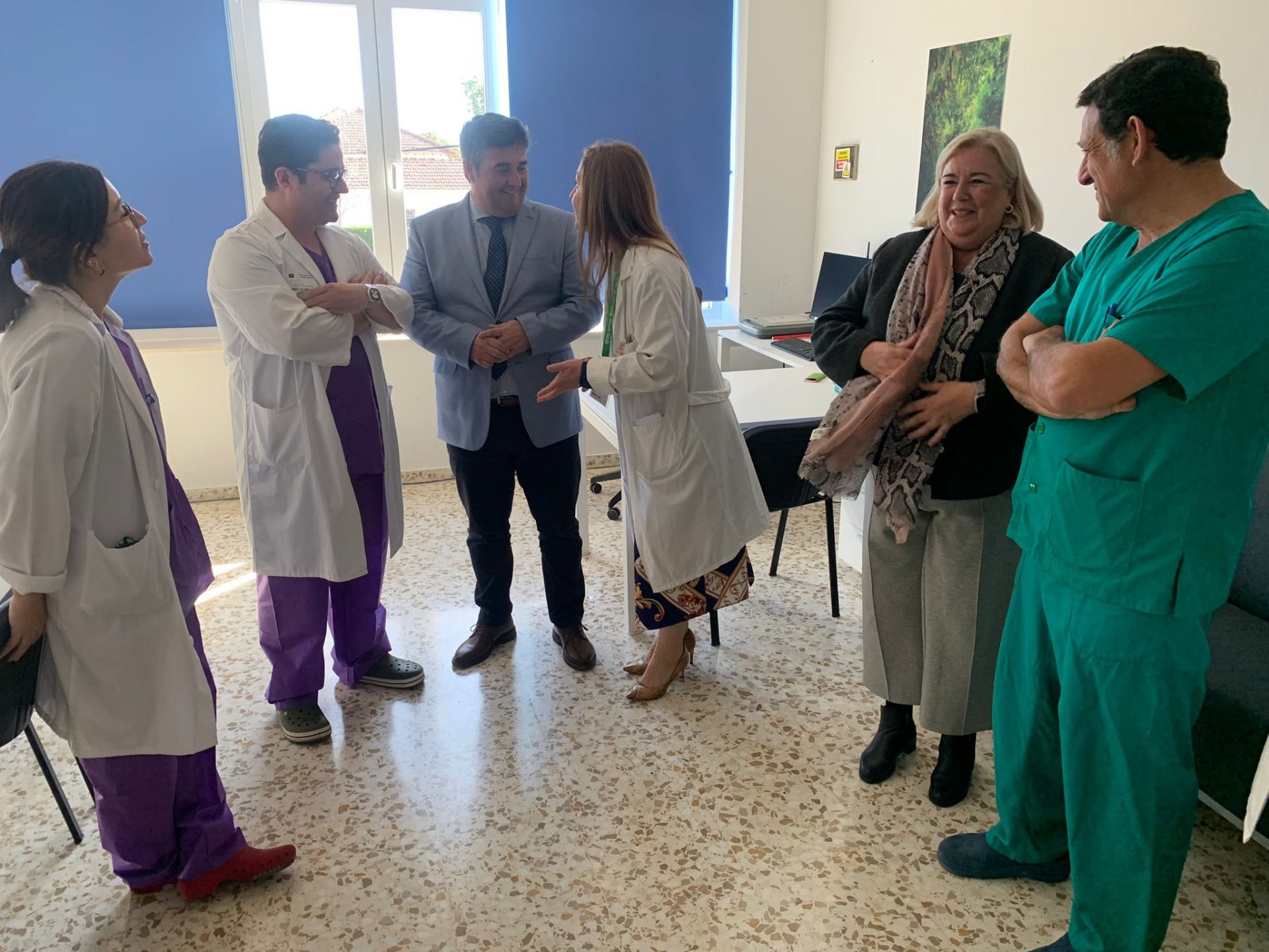 El servicio de Cirugía General y Aparato Digestivo del Hospital de Riotinto, Bandera de Andalucía 2024 en Huelva