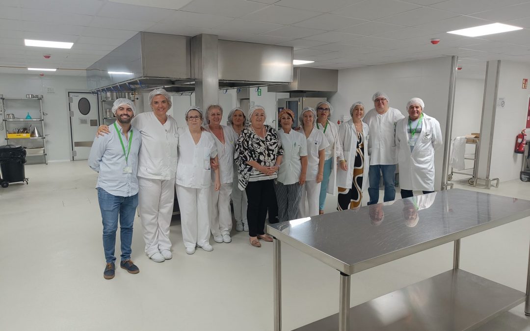 El Hospital de Riotinto estrena un nuevo Servicio de Cocina mejor equipado, moderno y adaptado a los últimos requisitos en seguridad alimentaria