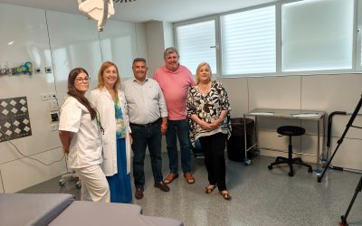 Los nuevos paritorios del Hospital de Riotinto modernizan el proceso de atención al nacimiento